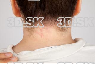 Female neck photo texture 0005